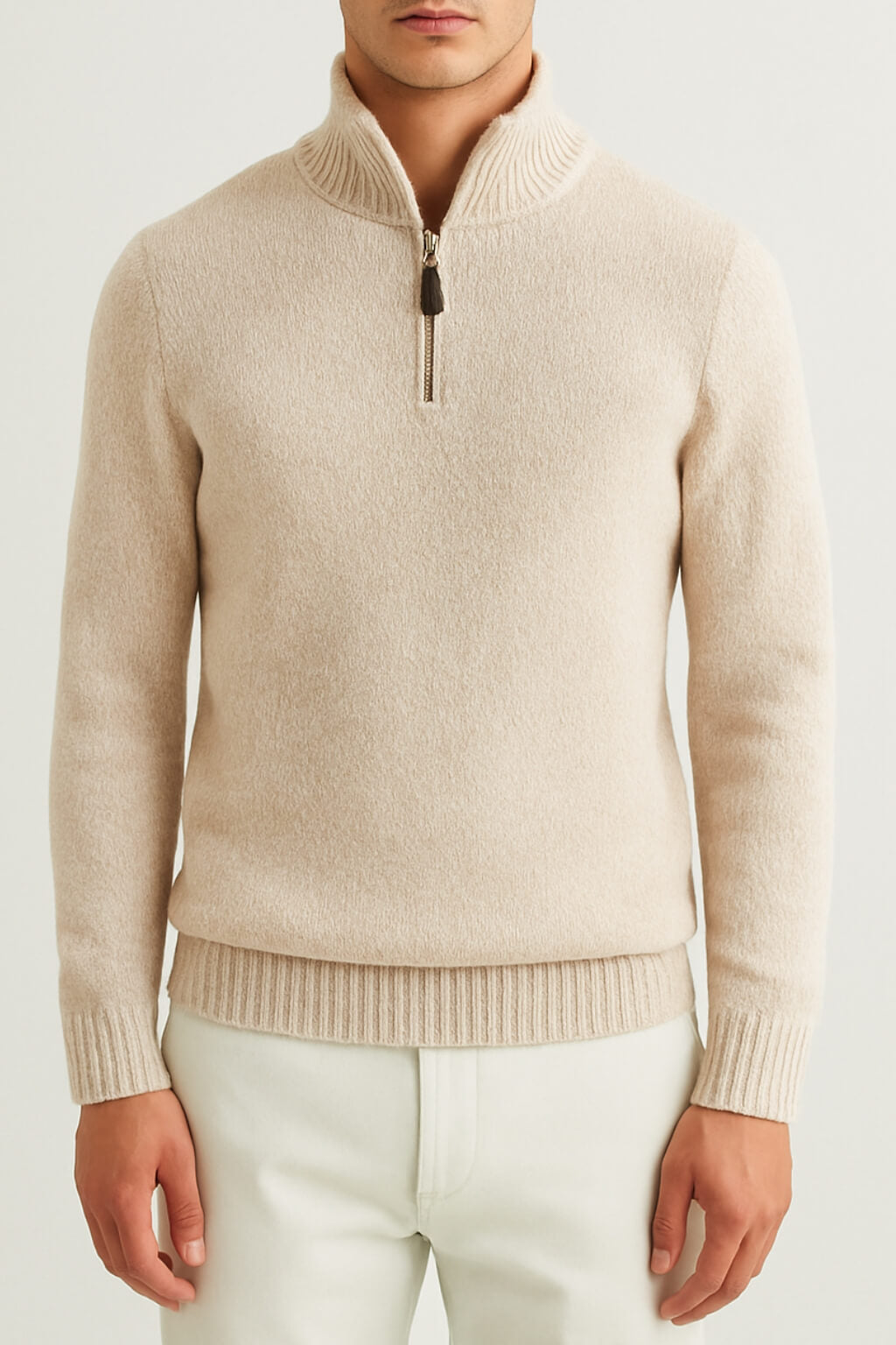 The Antonio Half Zip Sweater