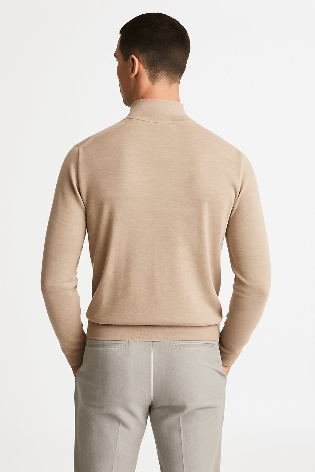 The Como Half Zip Sweater