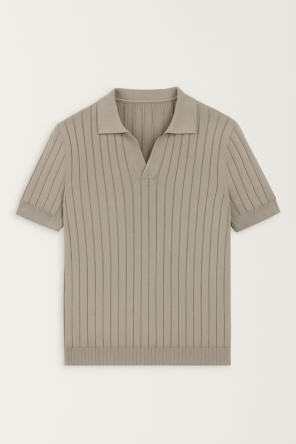 The Lorenzo Short Sleeve Ribbed Polo