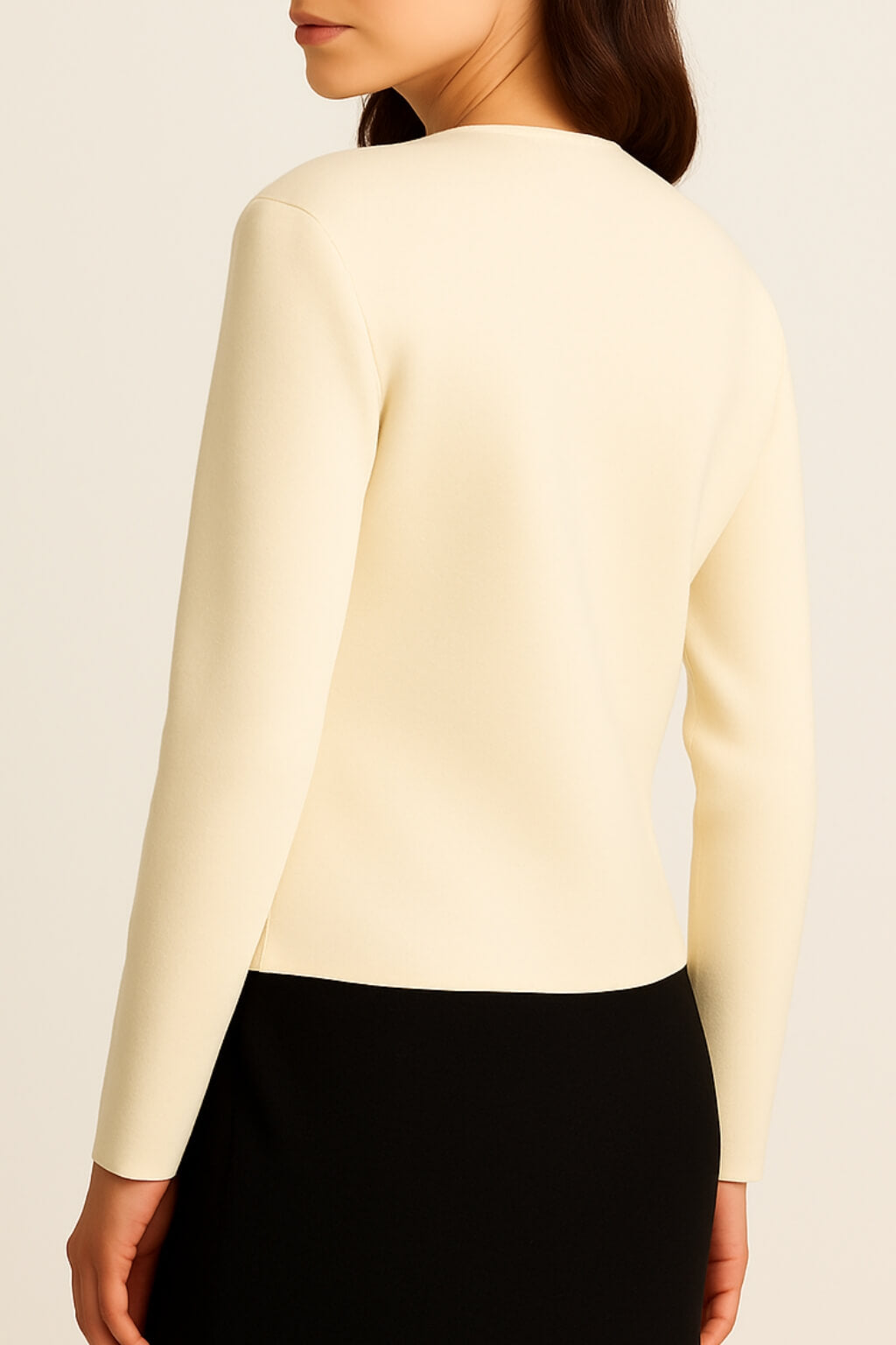 Josephine Buttoned Knit Jacket