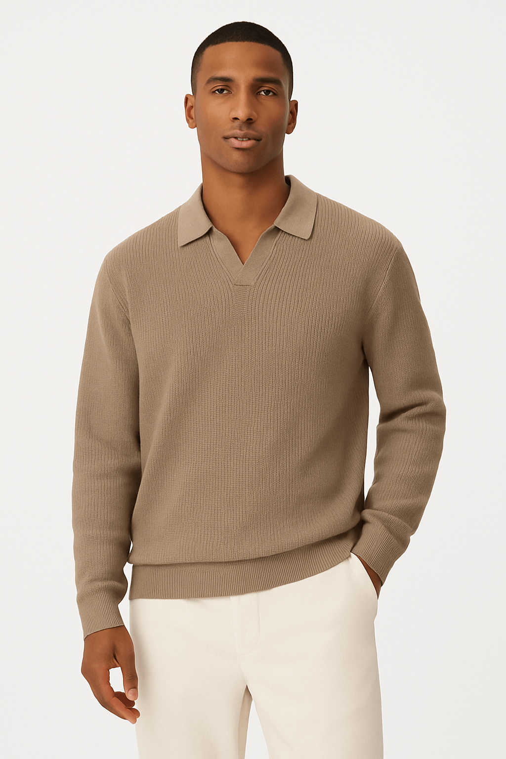 The Romeo Knit Collar Sweater