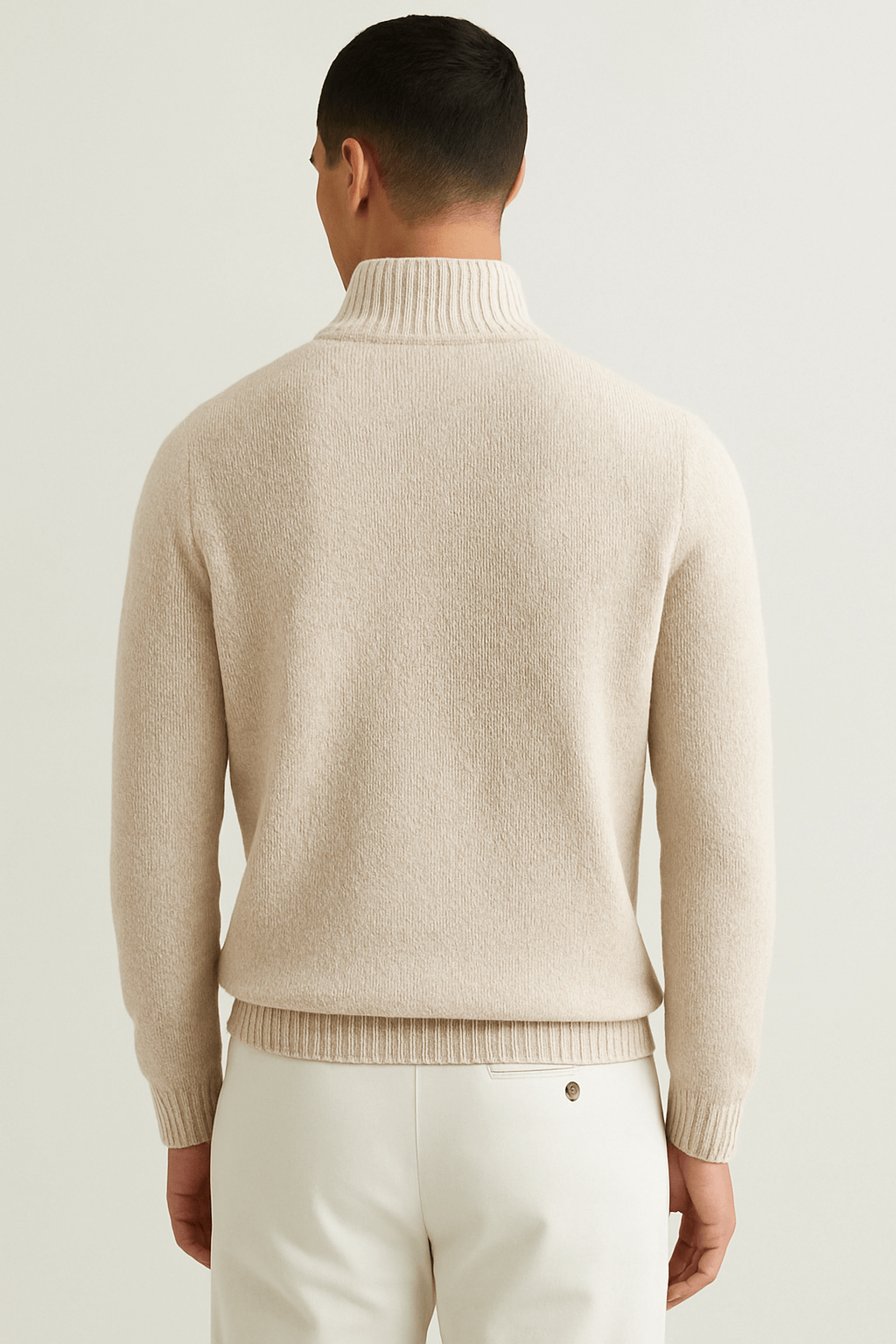 The Antonio Half Zip Sweater