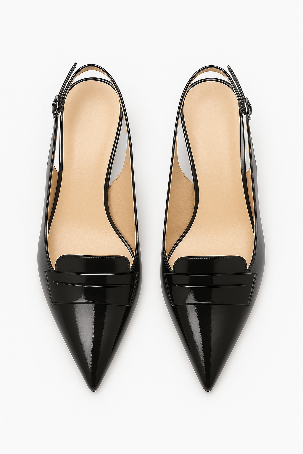 Delphine Leather Heels