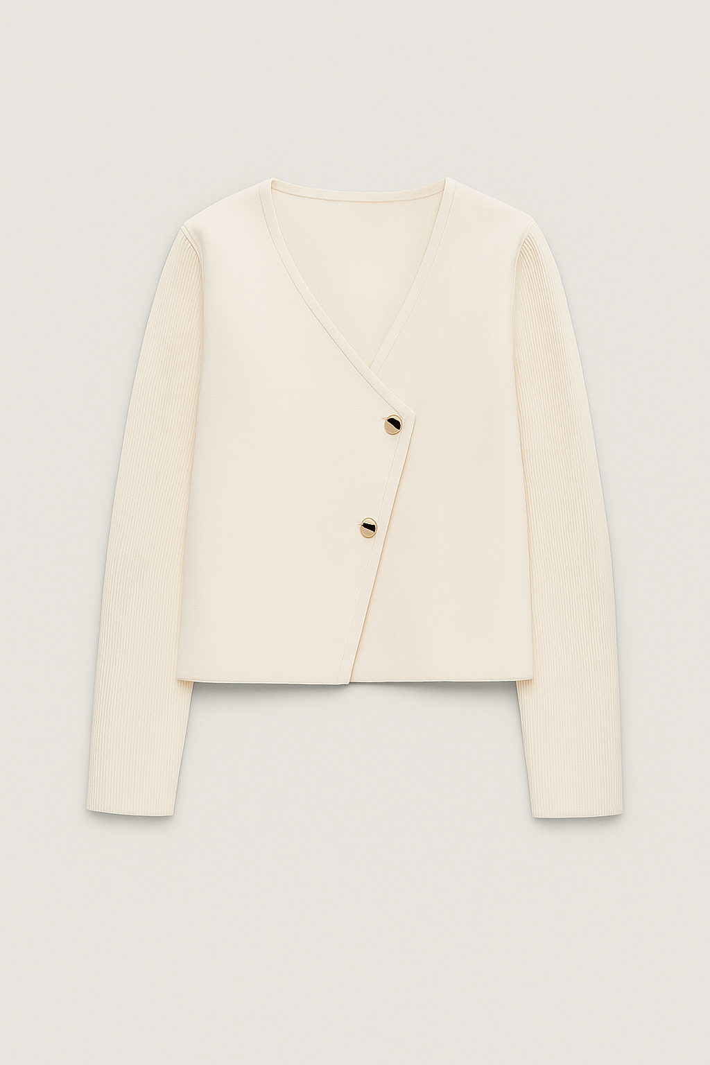 Josephine Buttoned Knit Jacket